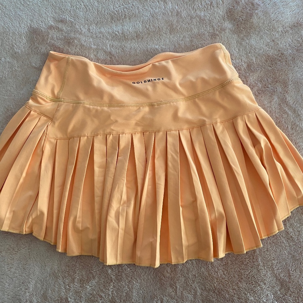 Gold Hinge Orange skirt size M
